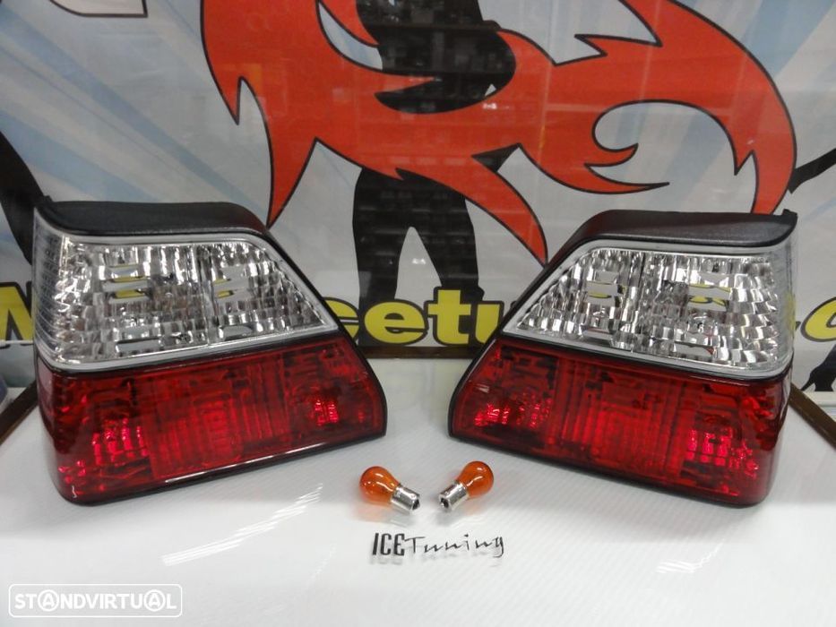 Farois Lexus VW Golf 2 / II Vermelho cristal