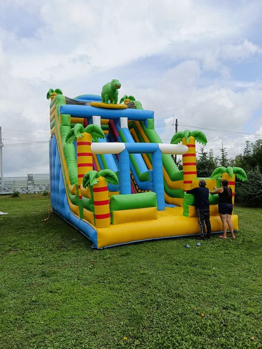 *Biały Miś*Dmuchańce*