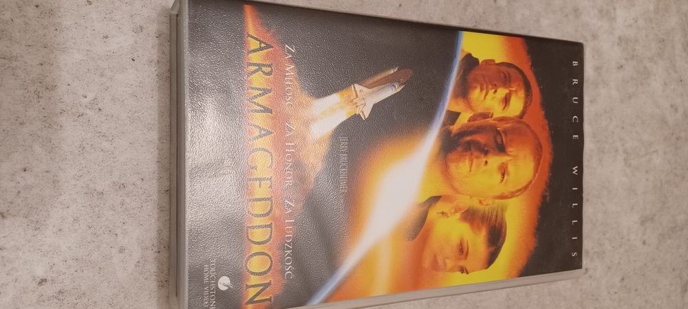 Armageddon kaseta VHS