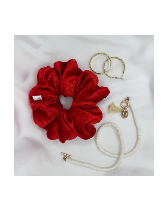 Gumki do włosów Scrunchies - Lovely - Handmade
