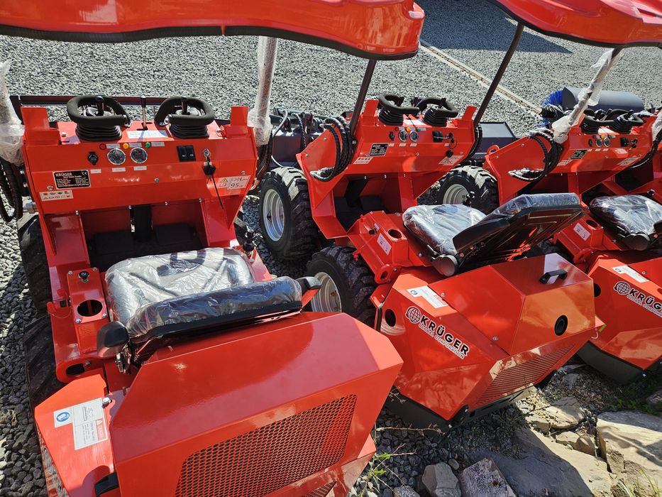 Miniładowarka ładowarka spalinowa KRÜGER XKW 480 Z wersja PREMIUM