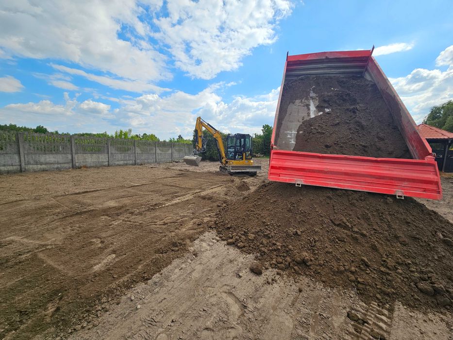 Ziemia przesiewana pod trawnik z transportem