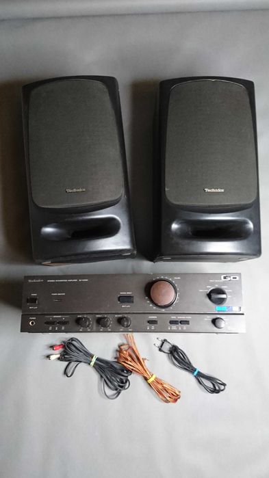 Wzmacniacz Technics Amplifier Su Vz320 Głośniki Techincs Sb Ch 404