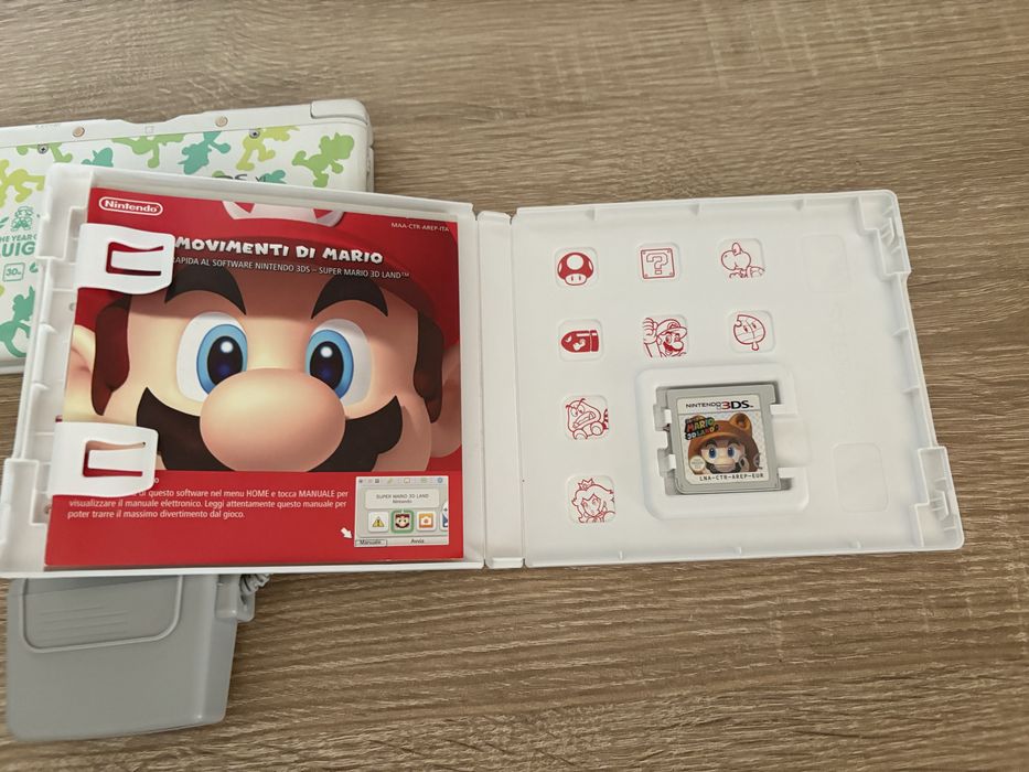 Konsola Nintendo 3DS XL Luigi Edition + gra + akcesoria