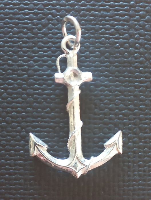 PRATA Pendente âncora