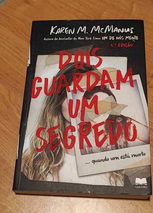 Livro " Dois guardam um segredo"