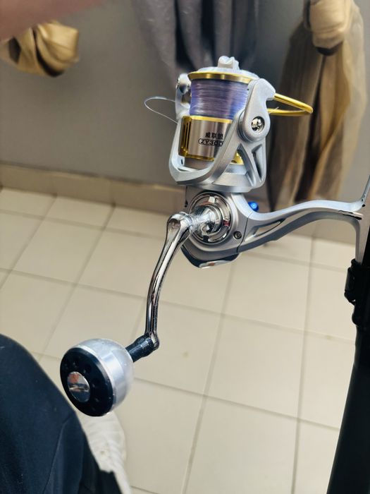 Conjunto de 2 canas e 1 carreto