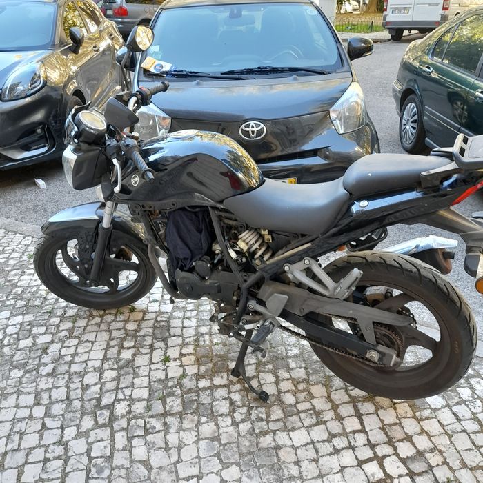 Sym wolf 125  Avariada
