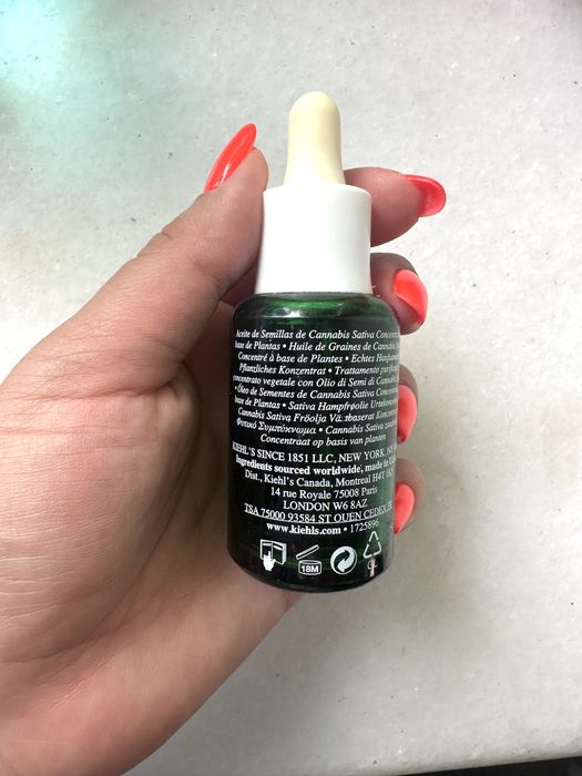 Kiehl’s Концентрат для обличчя з олією насіння конопель