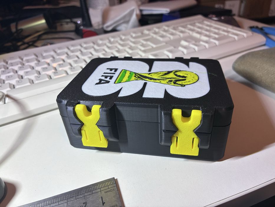 Caixa para guardar cromos Panini Mundial