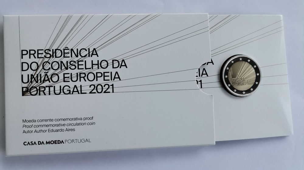 2 euros proof Portugal 2021 - Presidência