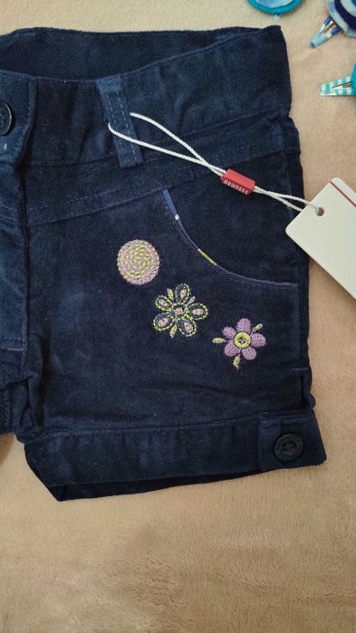 Calção aveludado Newness