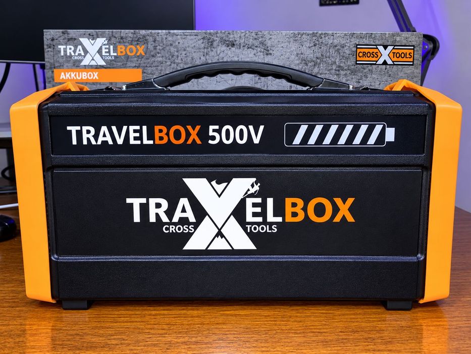 Зарядна станція CROSS TOOLS 500+ 500Вт 555Вт·год | 230В | Блекаут