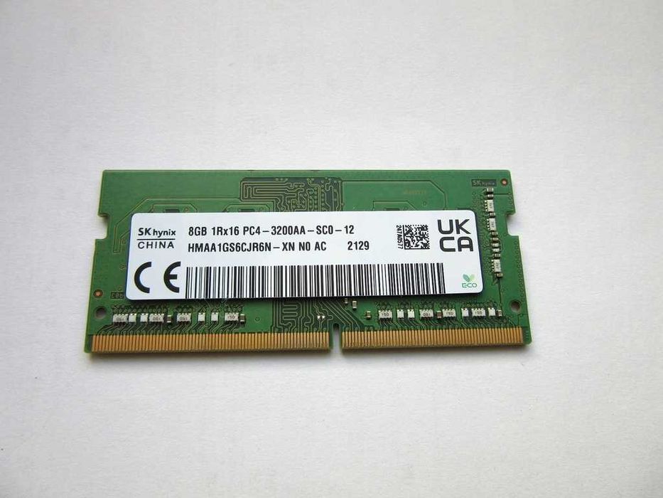 SK Hynix PAMIĘĆ RAM 2x8GB =16GB DDR4 Sodimm 3200mhz CL22 Laptop NOWE !
