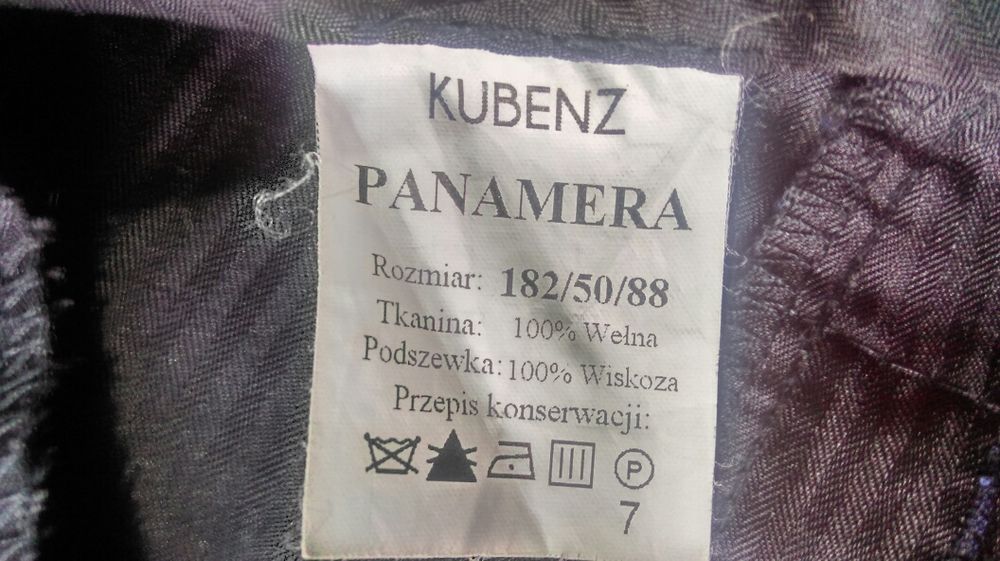 Garnitur męski Kubenz