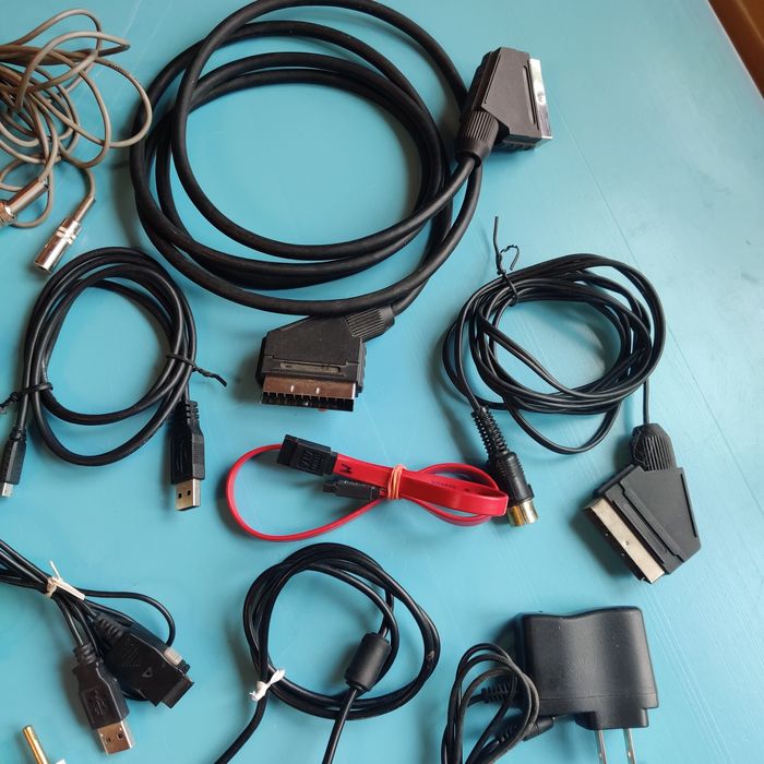 Кабель, переходник, антенна, тюльпаны, зарядки и др. по 15 грн