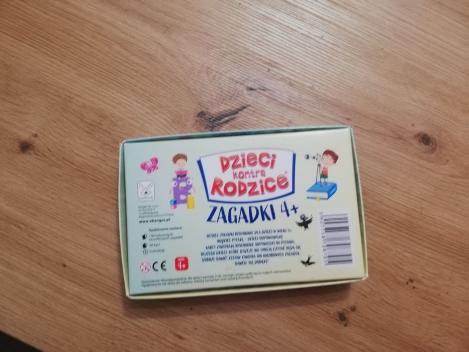 Gra dzieci kontra rodzice kalambury 4+