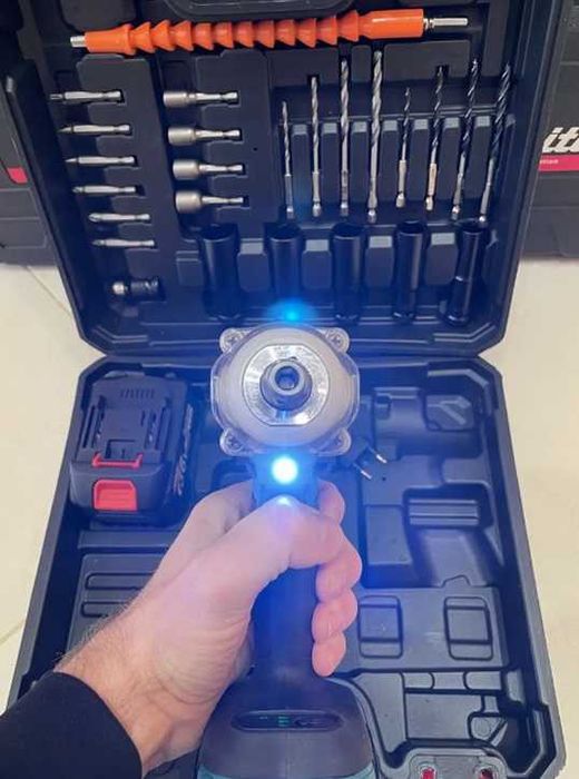 Ударний гайковерт Makita 36V шуруповерт безщітковий новий комплект