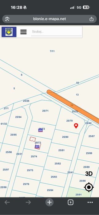 Błonie / Rochaliki zabudowa bliźniacza, szeregowa.