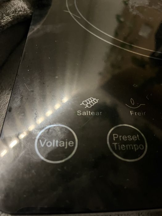 Placa de Inducao Portatil Orbegozo 2000W (Economica)