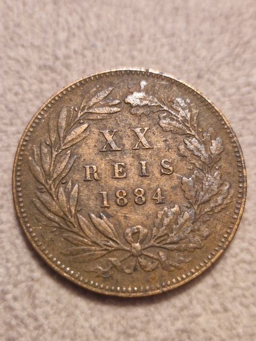 Moedas da Monarquia de 20 Reis 1€ cada