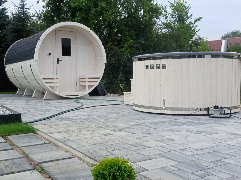 Jacuzzi Ogrodowe Balie Kąpielowe Bania Gorąca Beczka od Producenta LT