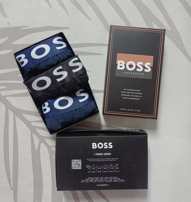 Bokserki męskie 3 pack Jakość Ekstra Premium Bawełna