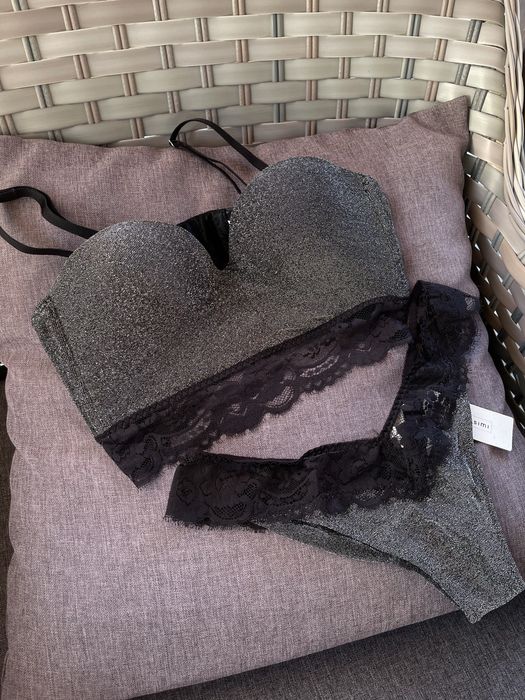 Блискучий топ Intimissimi 75В/М/корсетний топ