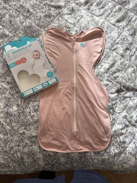 Nowy Otulacz Swaddle Up, S, Różowy