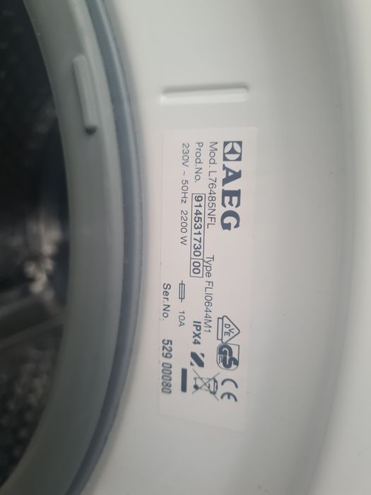 Пралка AEG L7648