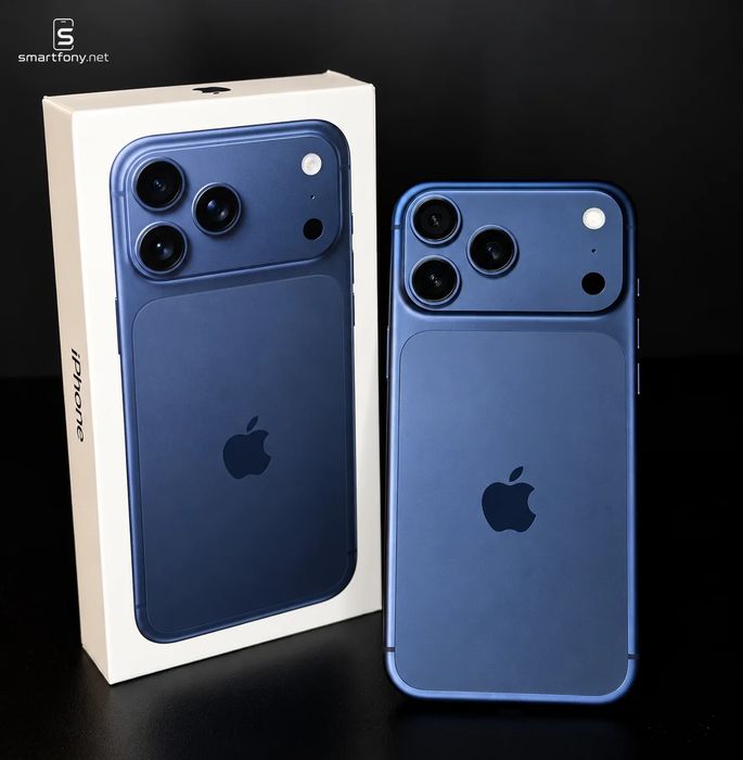 iPhone 17 Pro Max 1 TB Deep Blue | Open Box | Gwarancja Apple | 0 cykli | eSIM