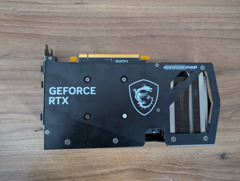 Karta Graficzna Nvidia MSI GeForce RTX 4060 GAMING X 8G Sprawna 100%