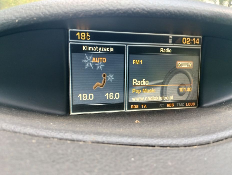 Wyświetlacz citroen C5