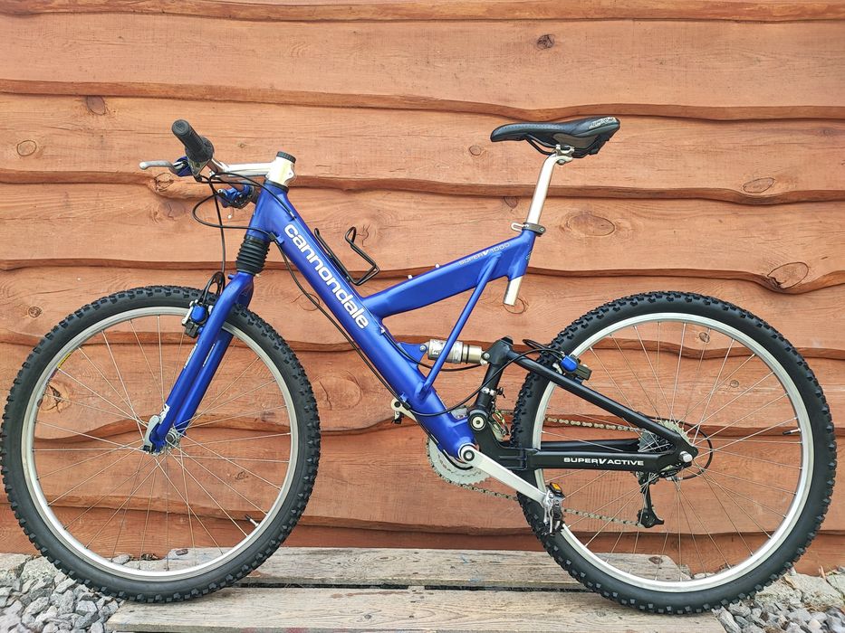 Rower górski Cannondale Super V1000 26" alu Shimano Deore XT LX Coda Mavic Magura Retro MTB