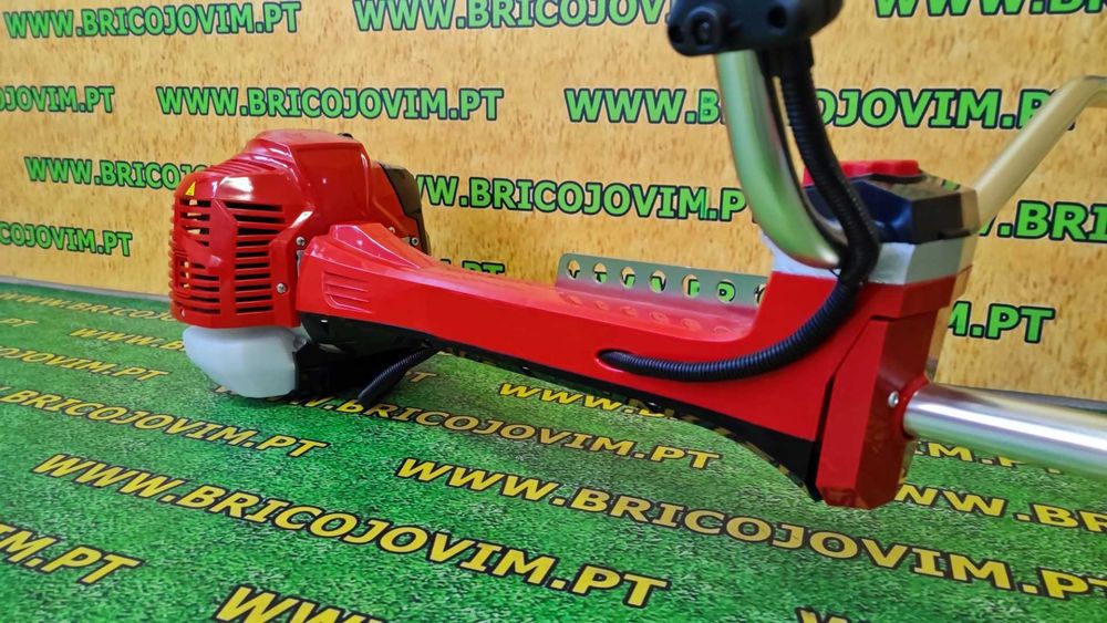 Roçadora Gasolina 62cc 3.5cv NOVAS Anti-Vibração + Disco + Bobine Fio