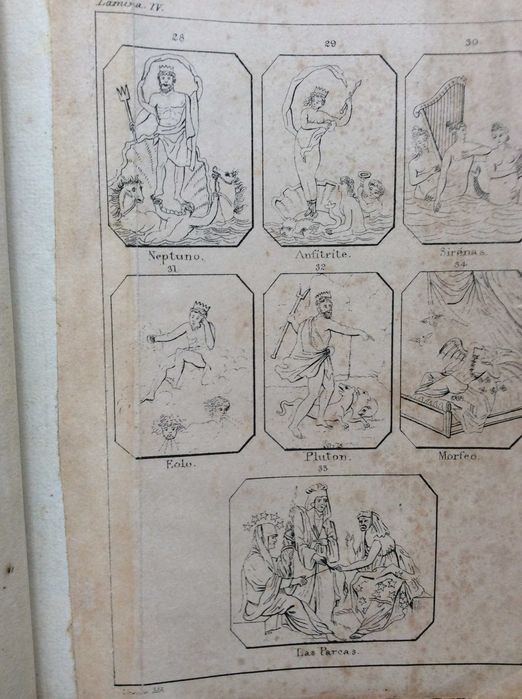 Catecismo de Mitologia. Por D. Jose de Urcullu. ( cerca de 182? )2.ª edicion. Em espanhol. Único