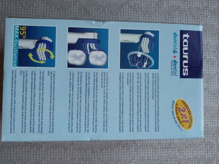 Escova de dentes elétrica Taurus