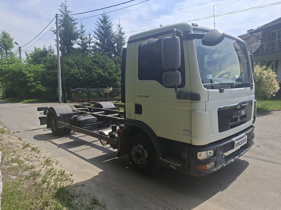 Man TGL 8.150 Rama Wywrot laweta Tył poduszki