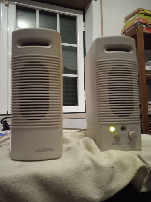 Colunas de som amplificadas Multimedia