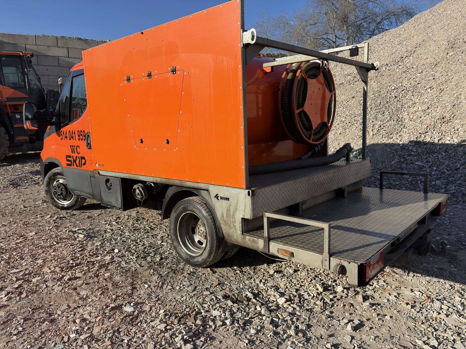 3x Iveco Daily 35C14 2019 rok - pojazd asenizacyjny