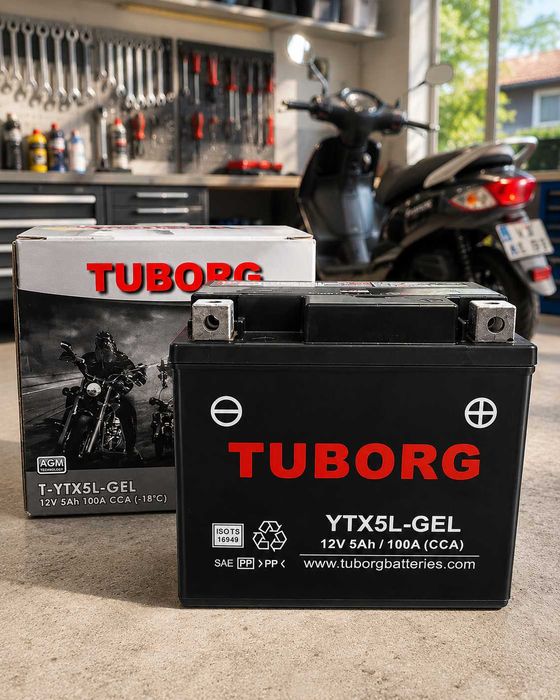 Akumulator Tuborg YTX5L-GEL 12V 5Ah 100A  Opole Budowlanych 6
