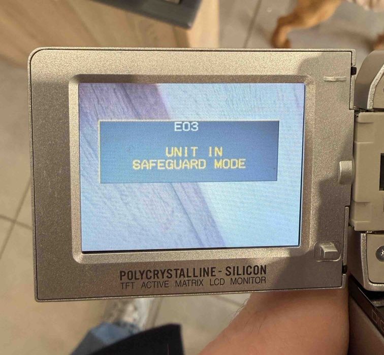 Відеокамера цифрова mini DV JVC GR-DVP10EK Японія 2000-х помилка Е03