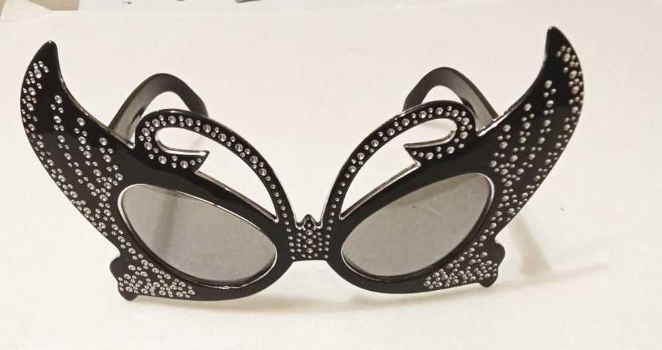 Карнавальні жіночі окуляри "котяче око". футляри (чохли) для окулярів