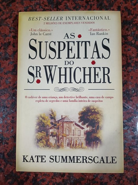 As Suspeitas do Senhor Whicher - de Kate Summerscale - NOVO
