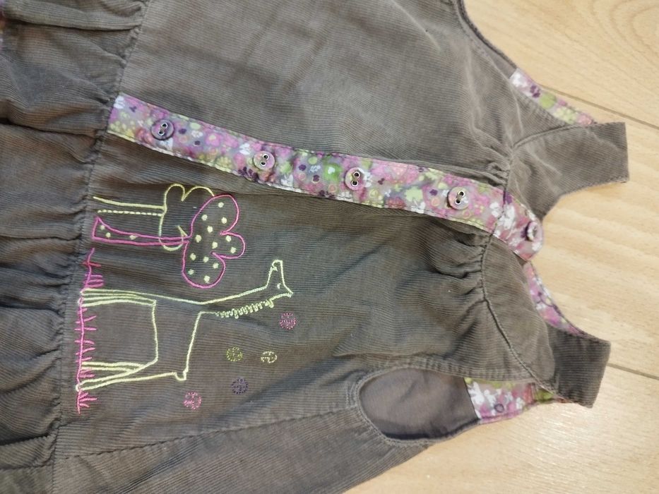 vestido bombazina Orchestra 3 meses