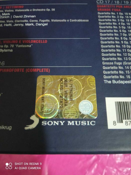 CD Scoprire Beethoven I Capolavori 34CD