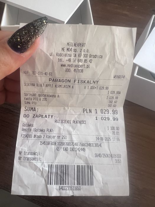 Słuchawki Airpods 2