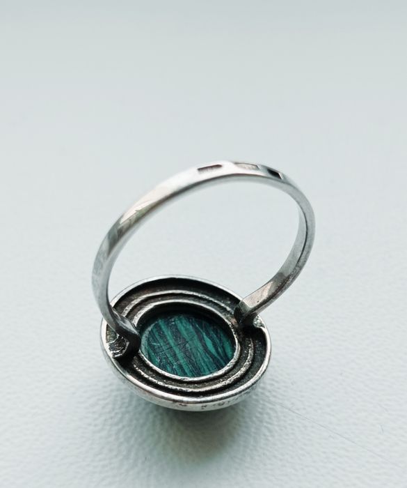 Обручка тигрове око кольцо