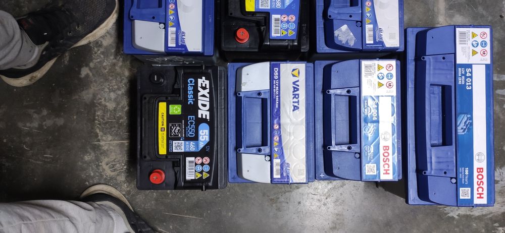 Akumulatory nowe Bosch Varta 12v