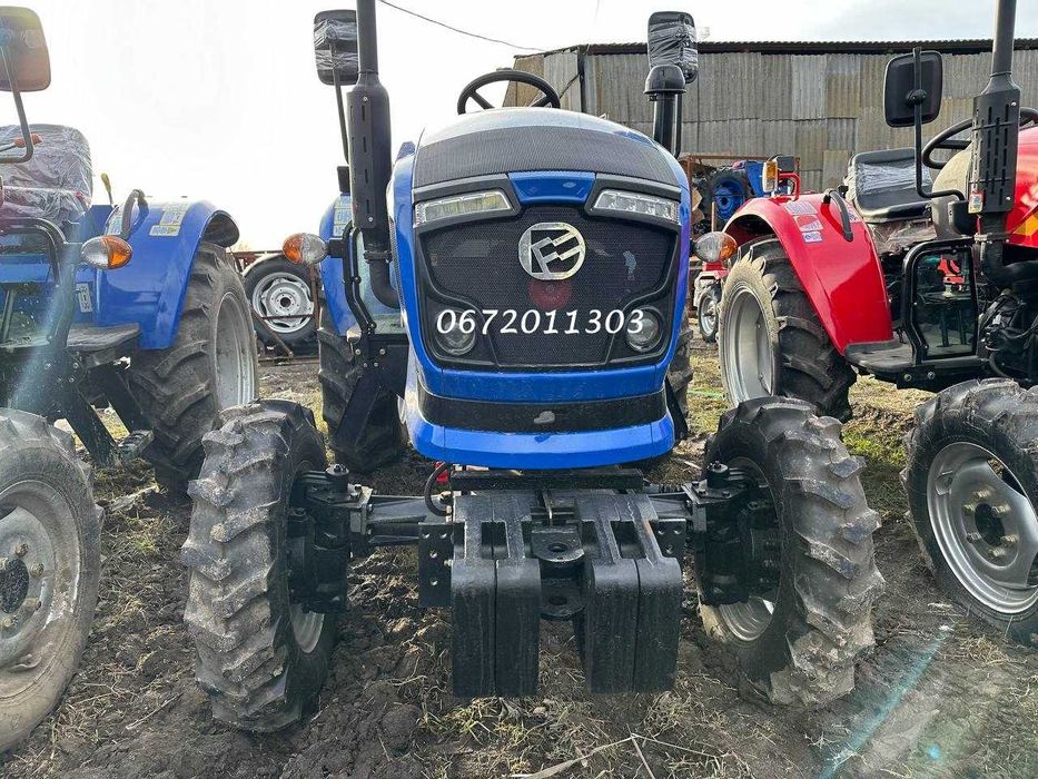 Трактор Dongfeng DF-244DG2 Реверс Дводискове зчепл Доставка Донгфенг